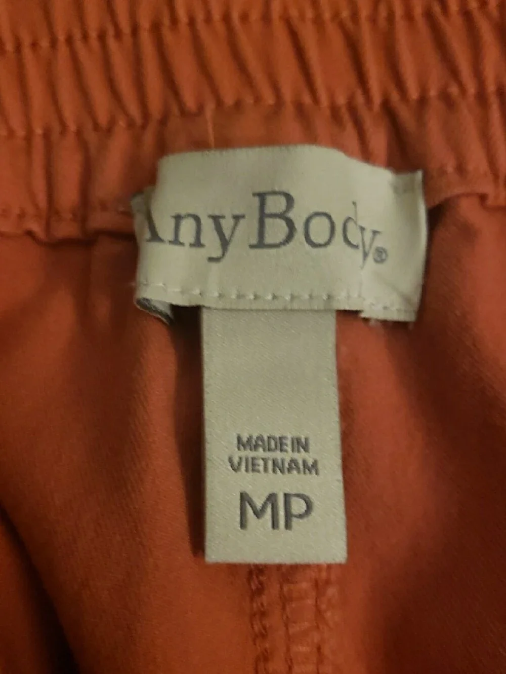 Any Body Cropped Cargo Pants in Rust Orange for Women